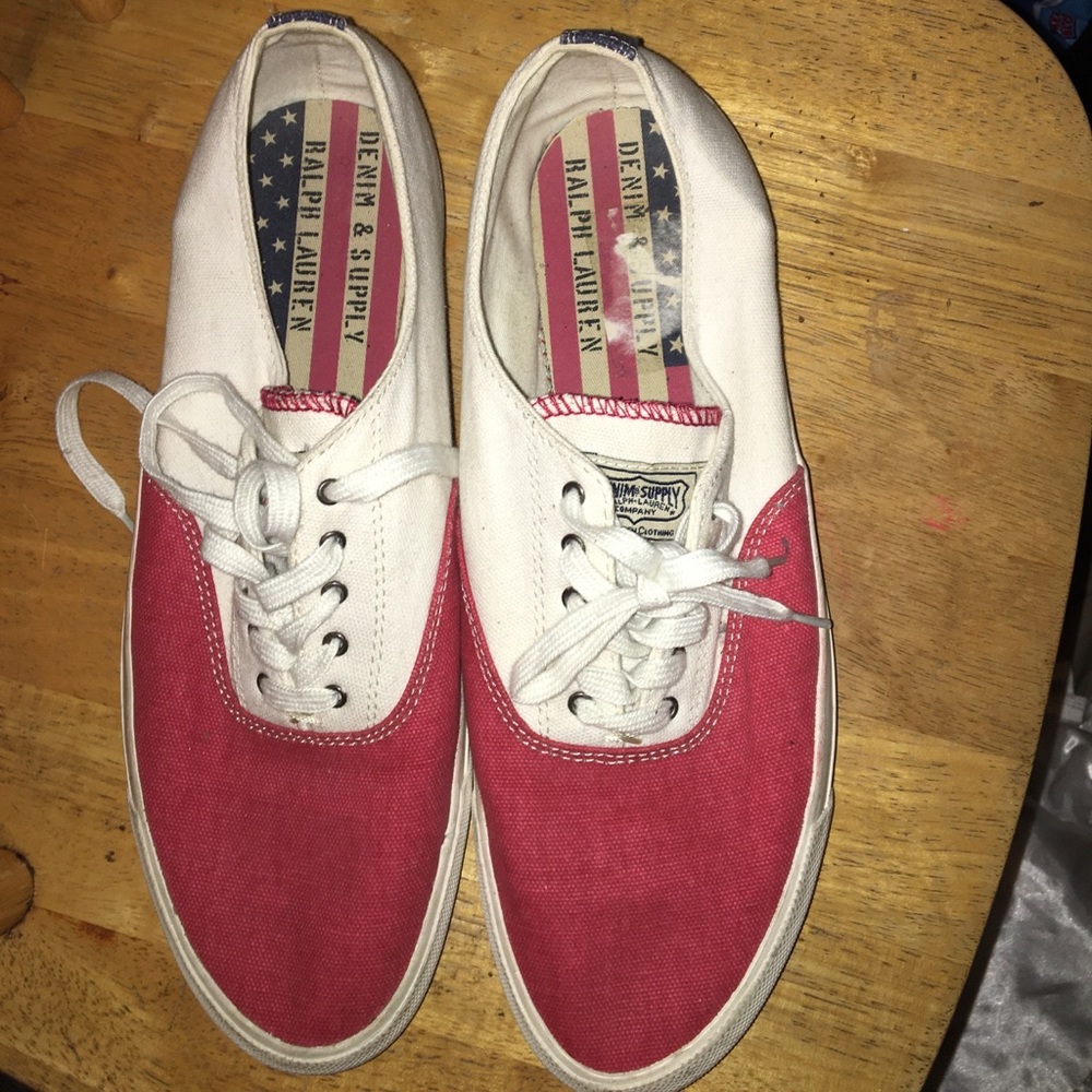 Polo Ralph Lauren canvas sneakers